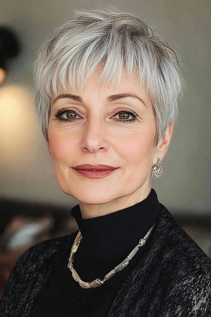 Chic and Textured Pixie
