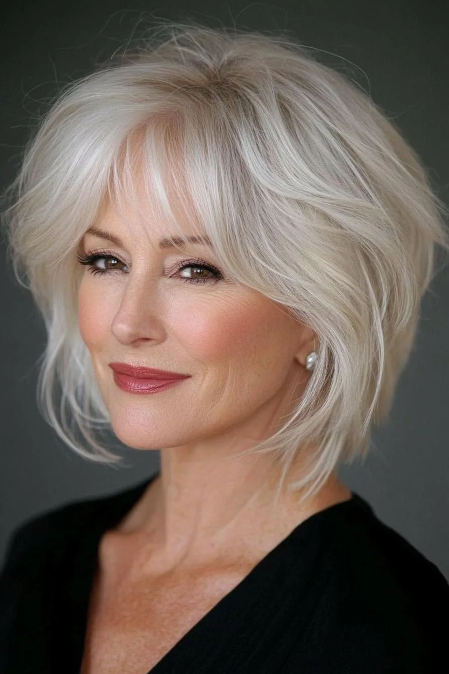 Chic Layered Bob Style