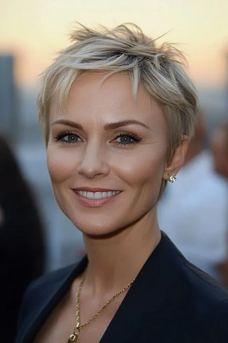 Chic Messy Pixie Style