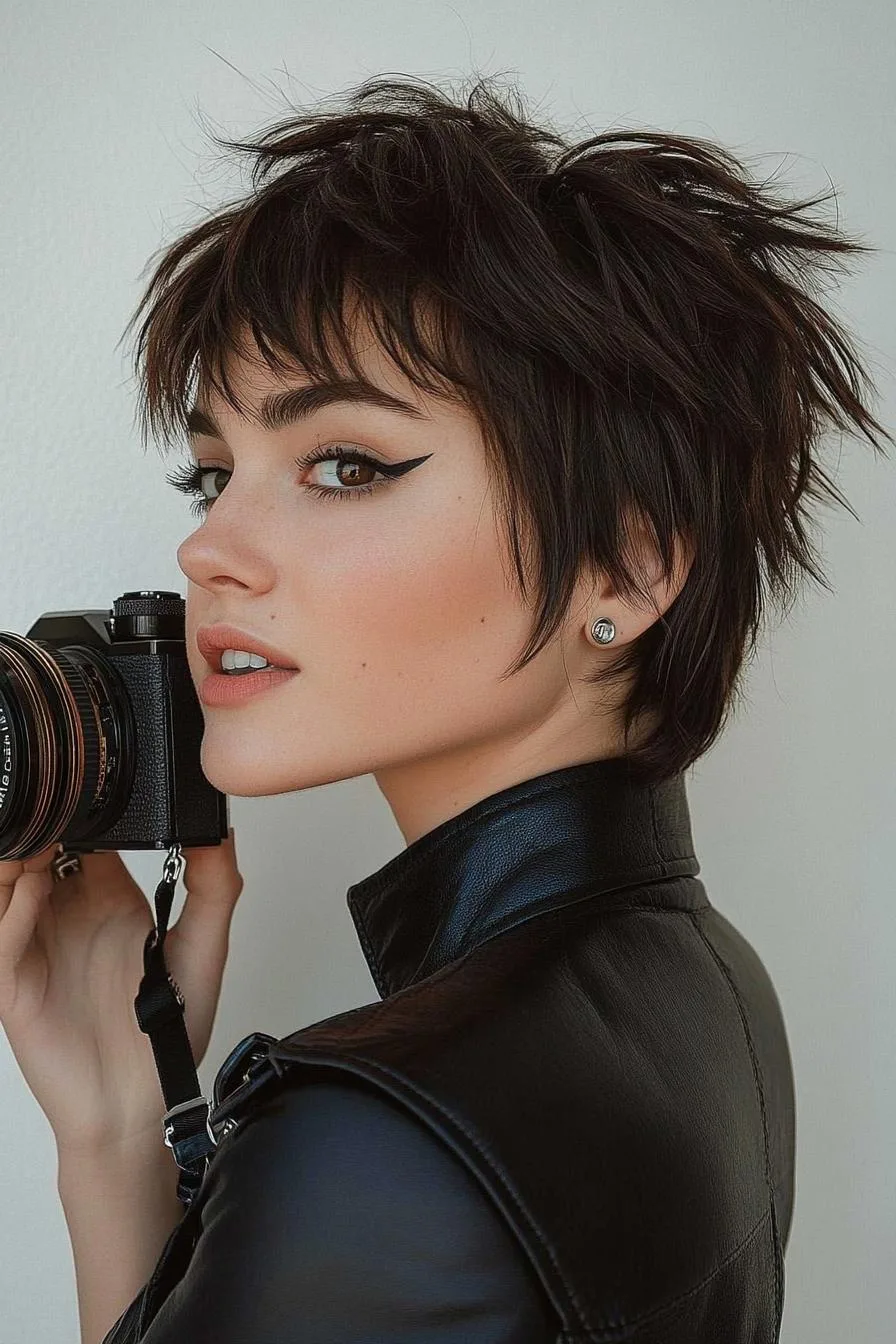 Chic Pixie Hair Vibes
