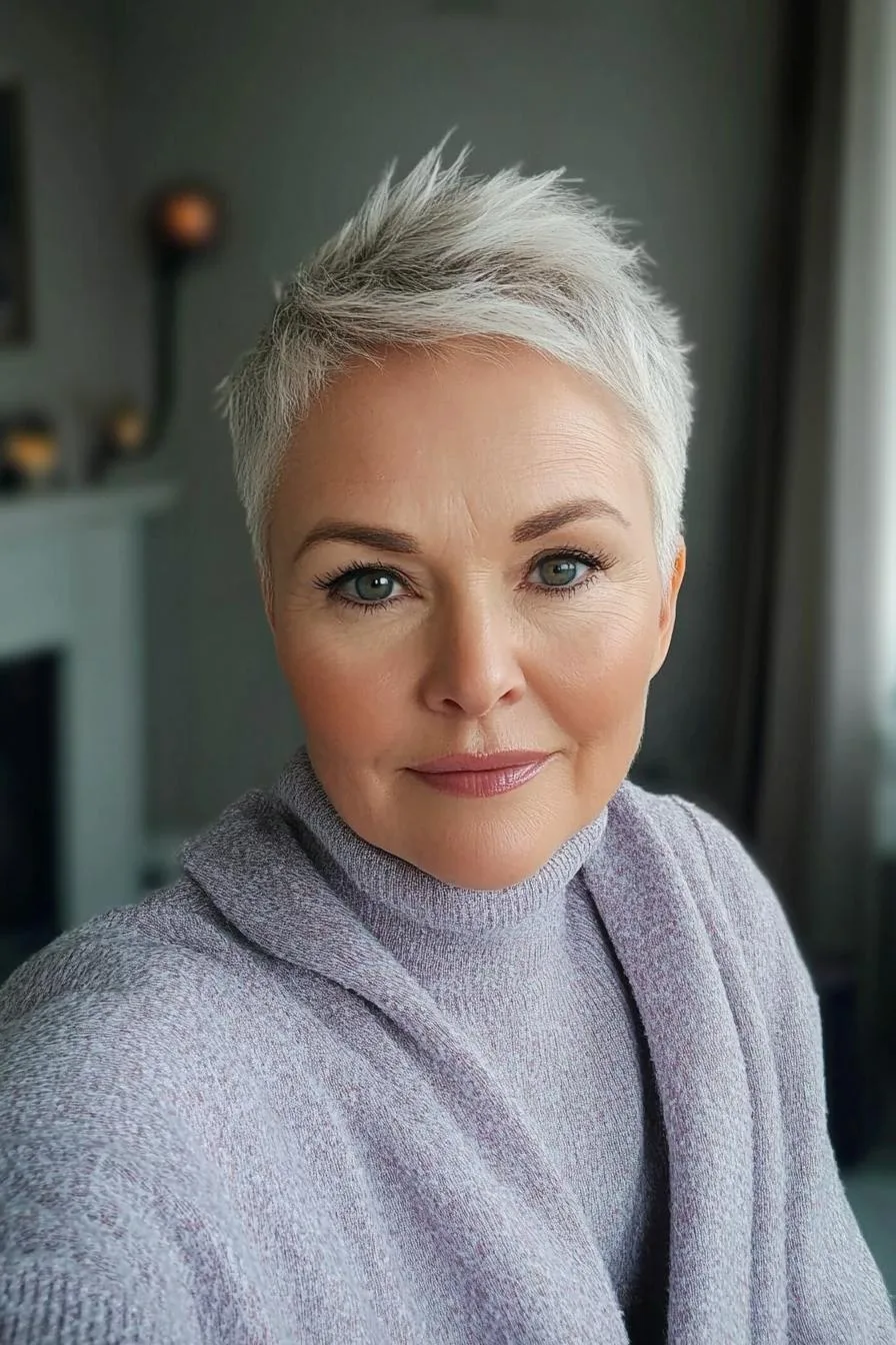 Chic Textured Pixie Style