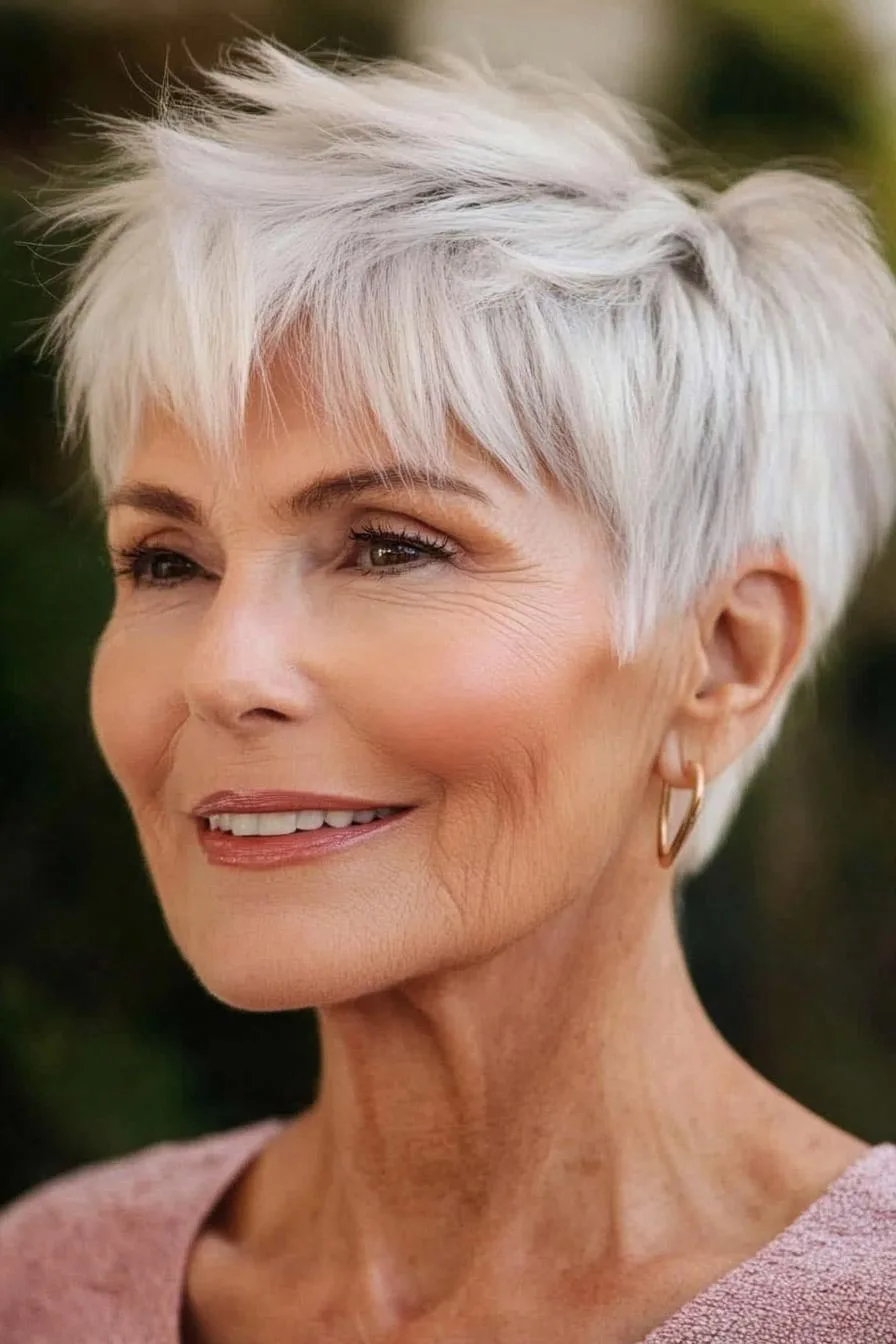 Chic Textured Pixie Vibes