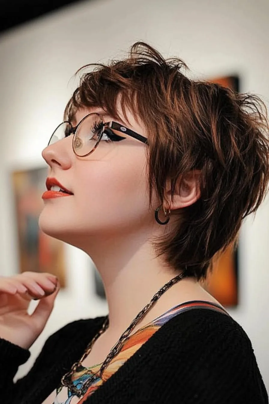 Chic Tousled Pixie Vibes