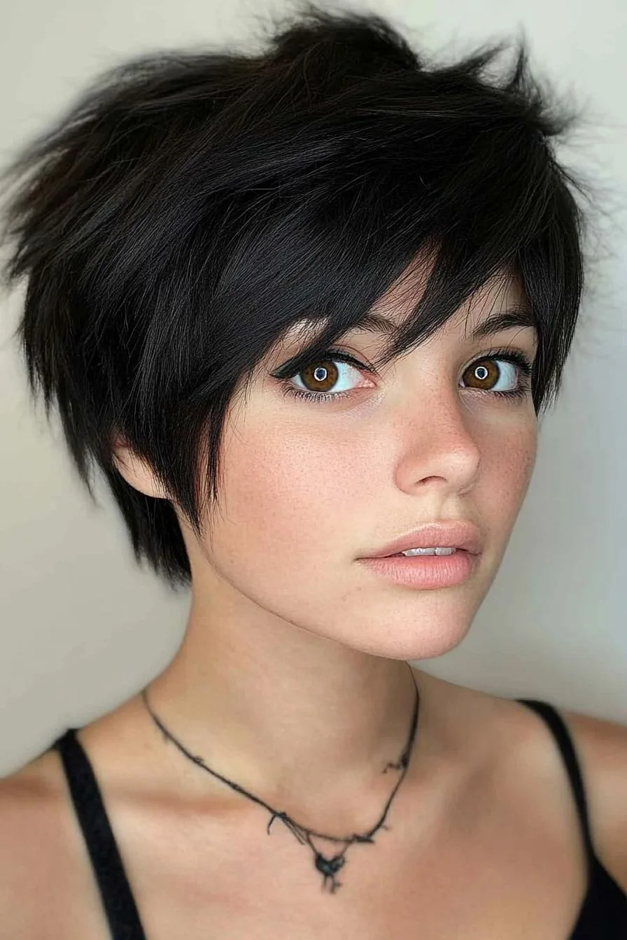 Edgy Textured Pixie Vibes