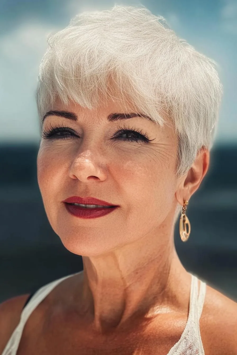 Fresh Textured Pixie Style