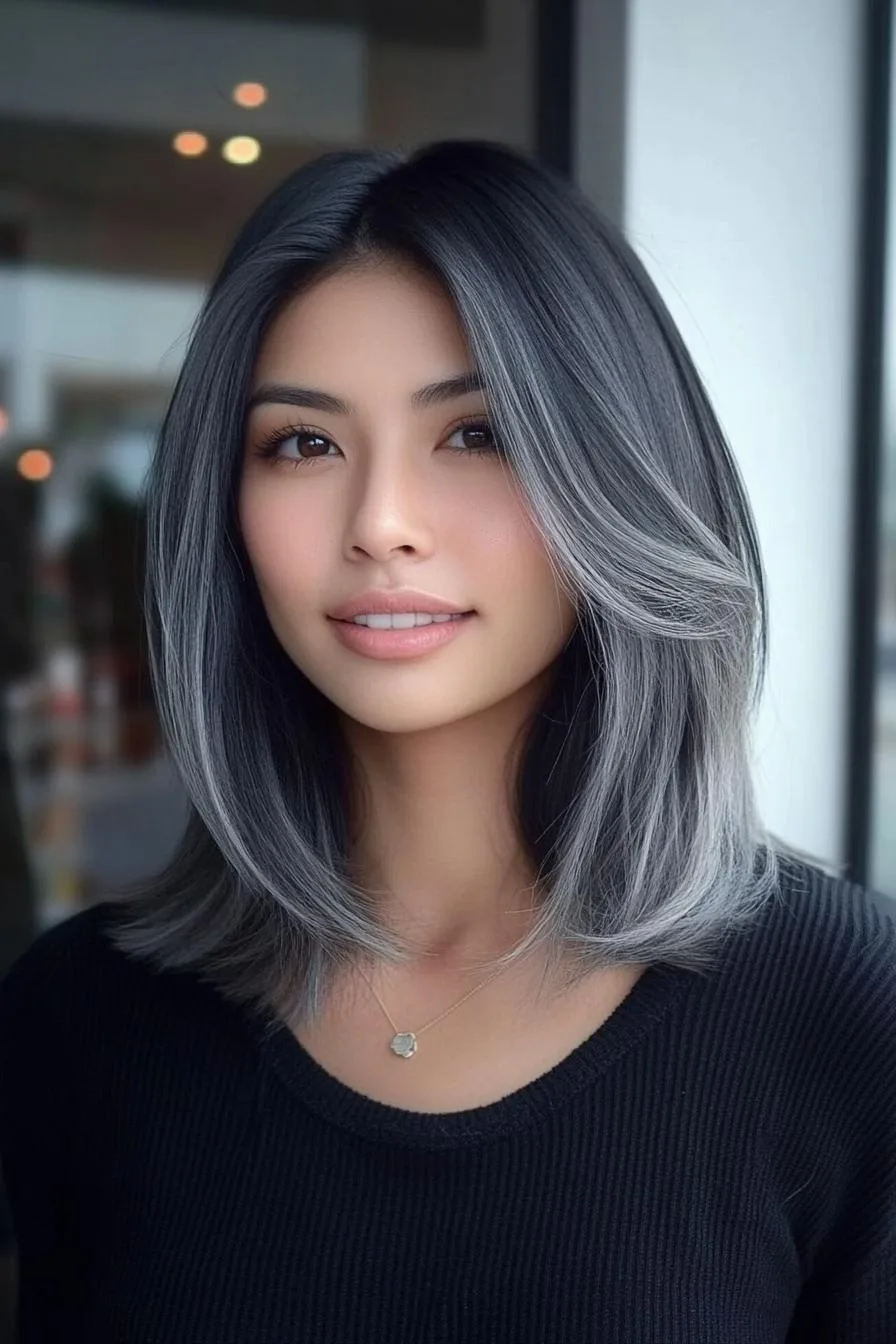 Gray Ombre Glow Up