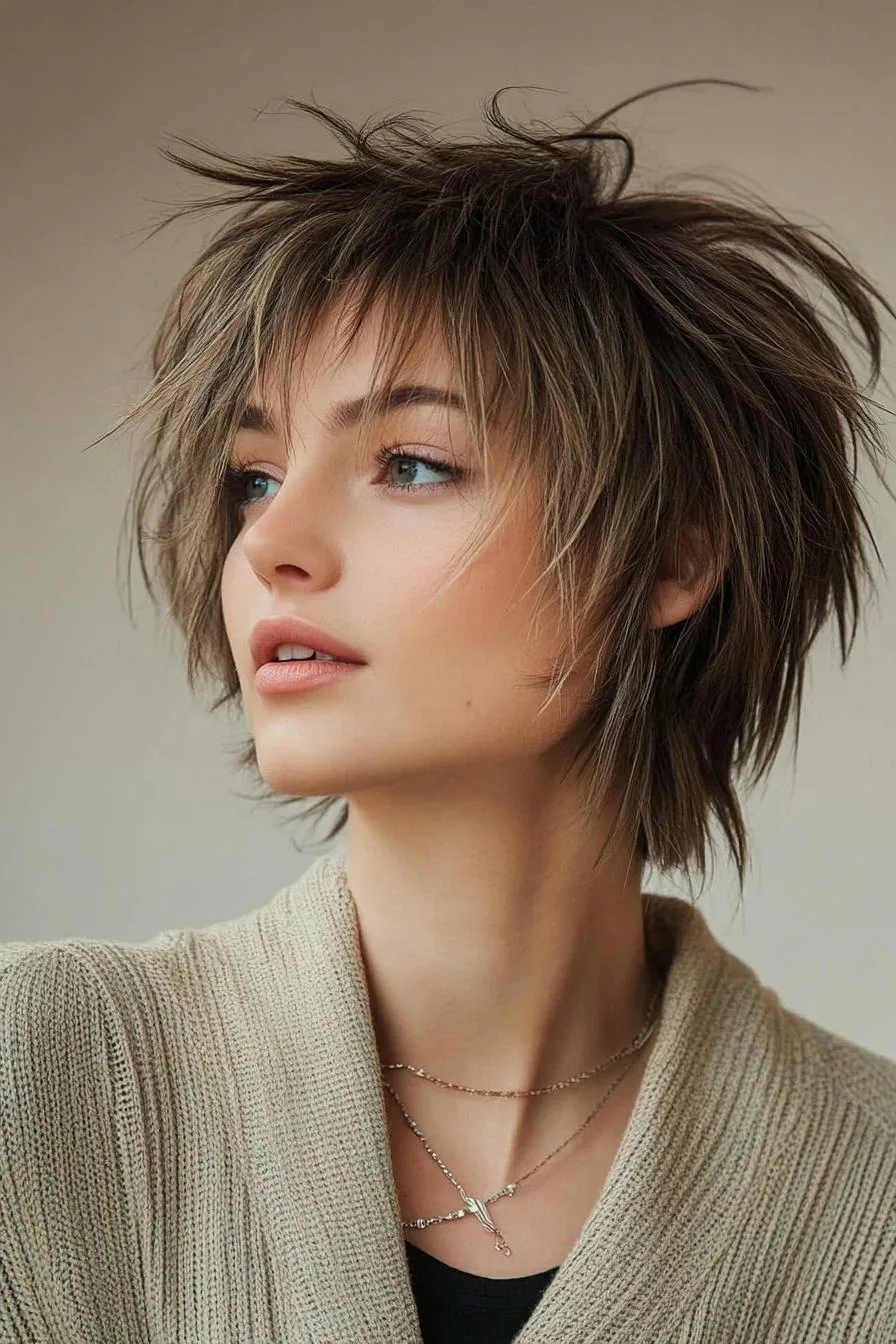 Messy Textured Bob Vibes