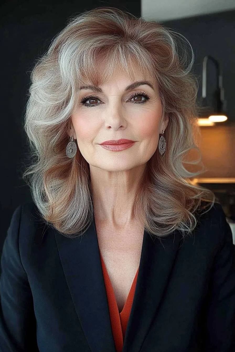 Silver Blonde Elegance