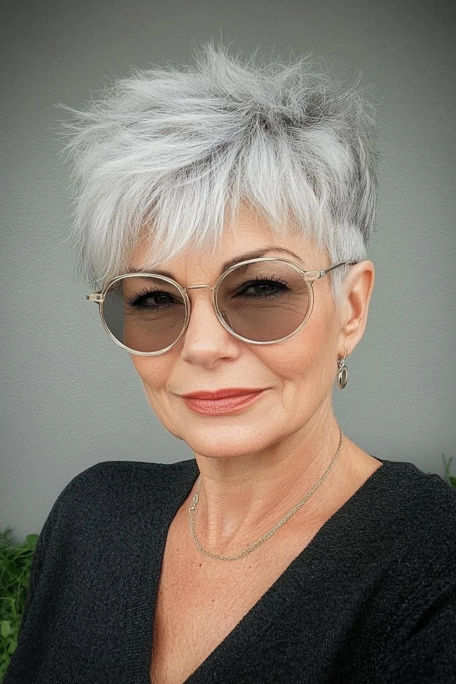 Silver Pixie Bold Style