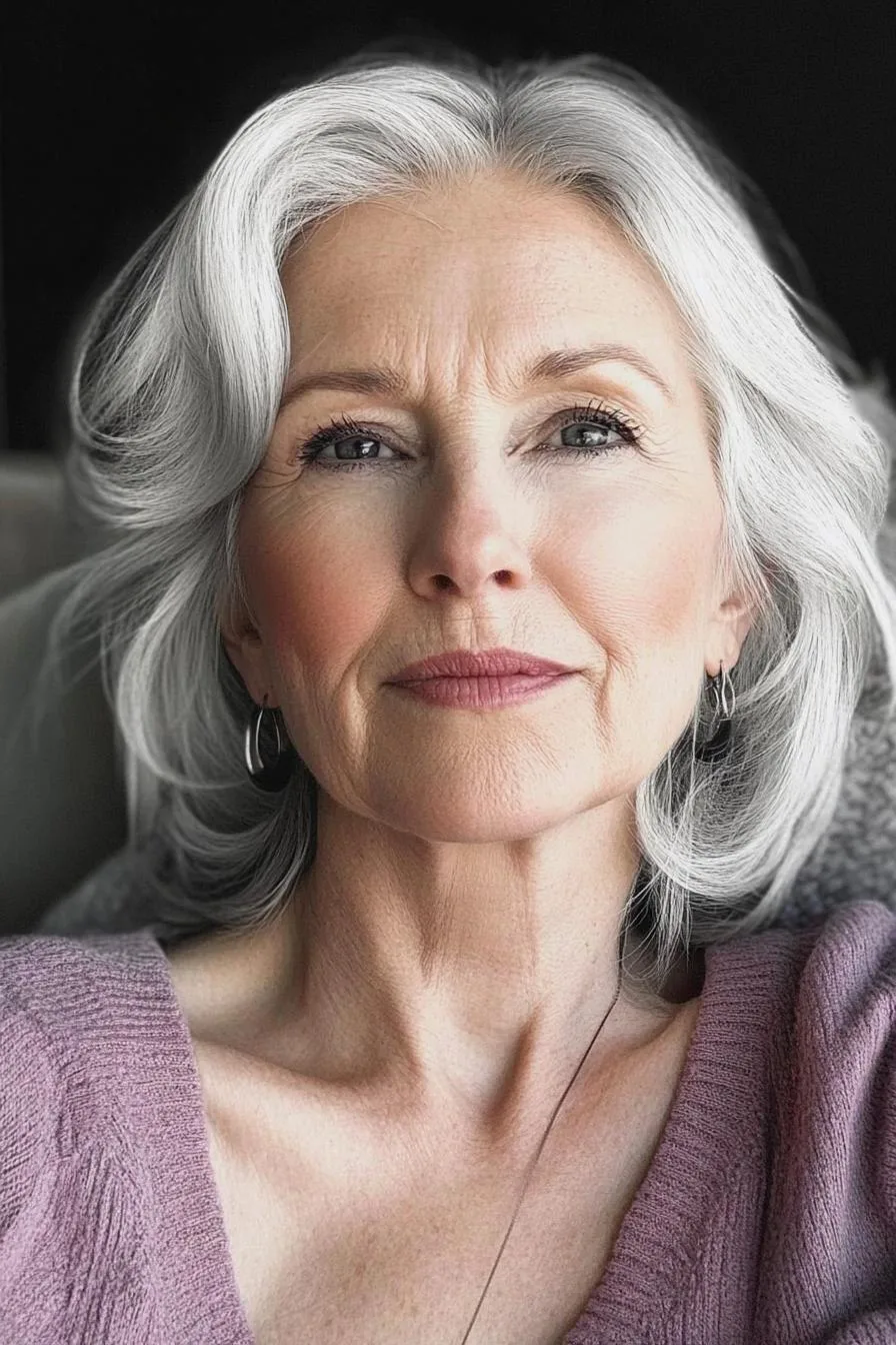 Silver Waves Gracefully Flow