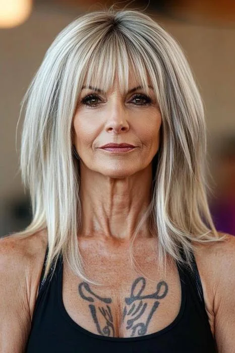 Silvery Blonde Hair Vibes