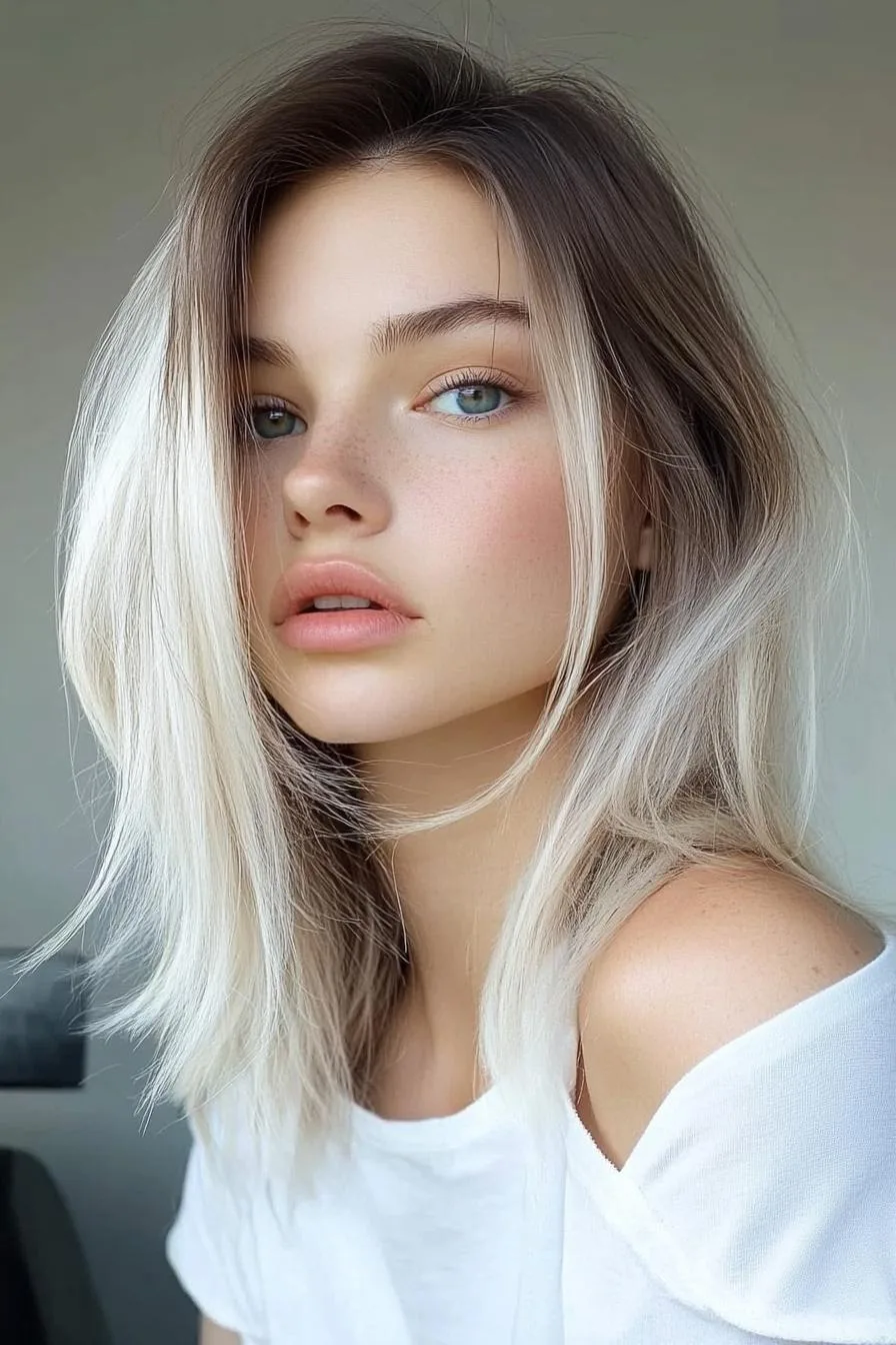 Soft Layers Blonde Vibes
