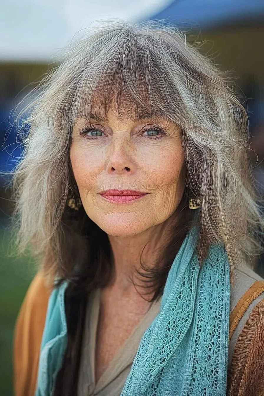 Soft Waves and Wispy Bangs