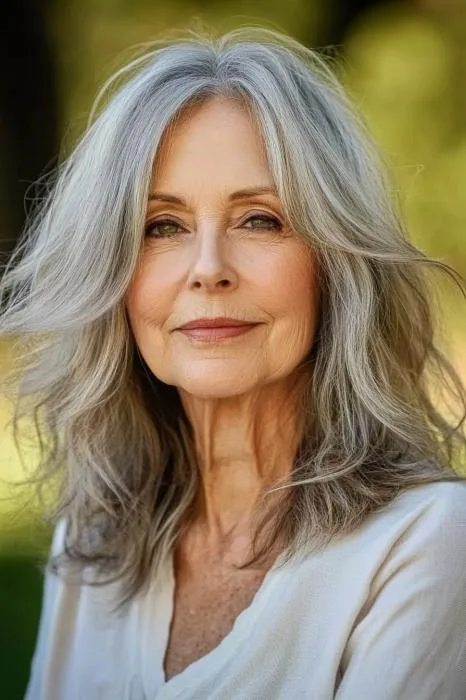 Timeless Graceful Gray Hair