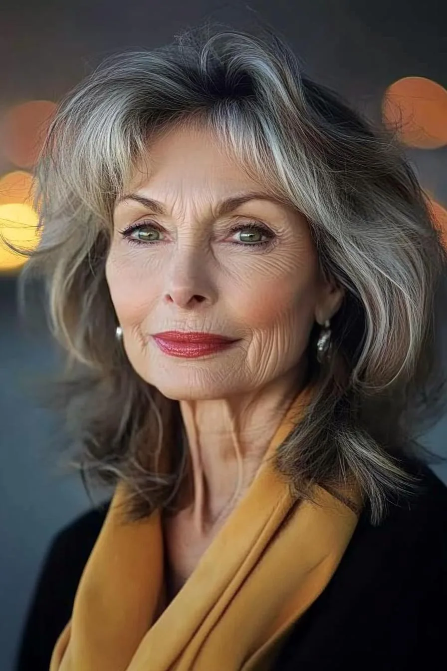 Timeless Graceful Layered Waves