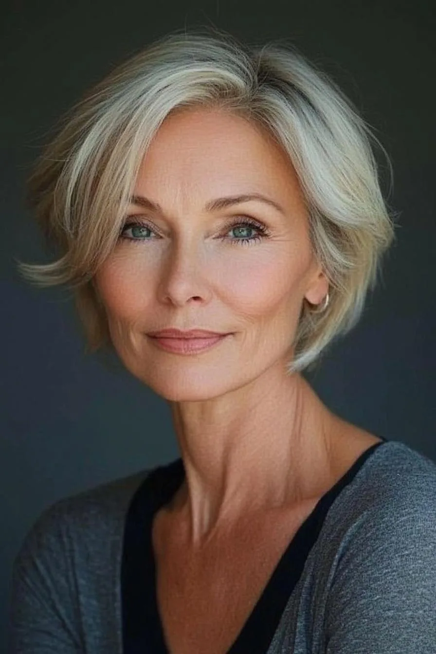 Timeless Layered Bob Style