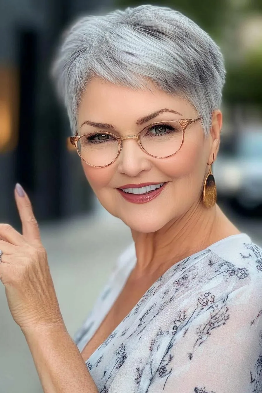 Timeless Stylish Pixie Look