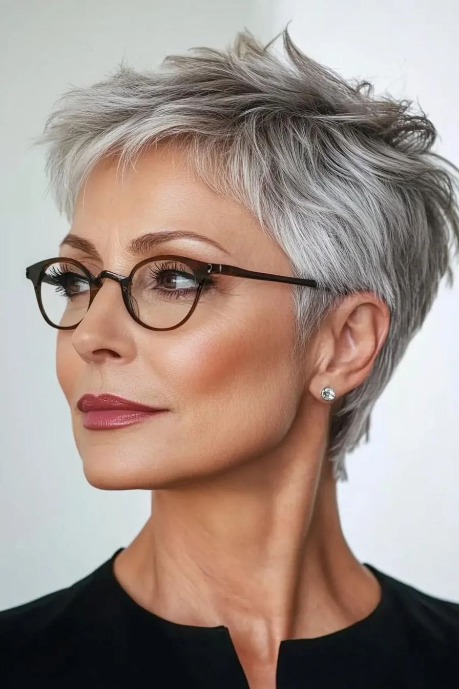 Trendy Textured Pixie Cut