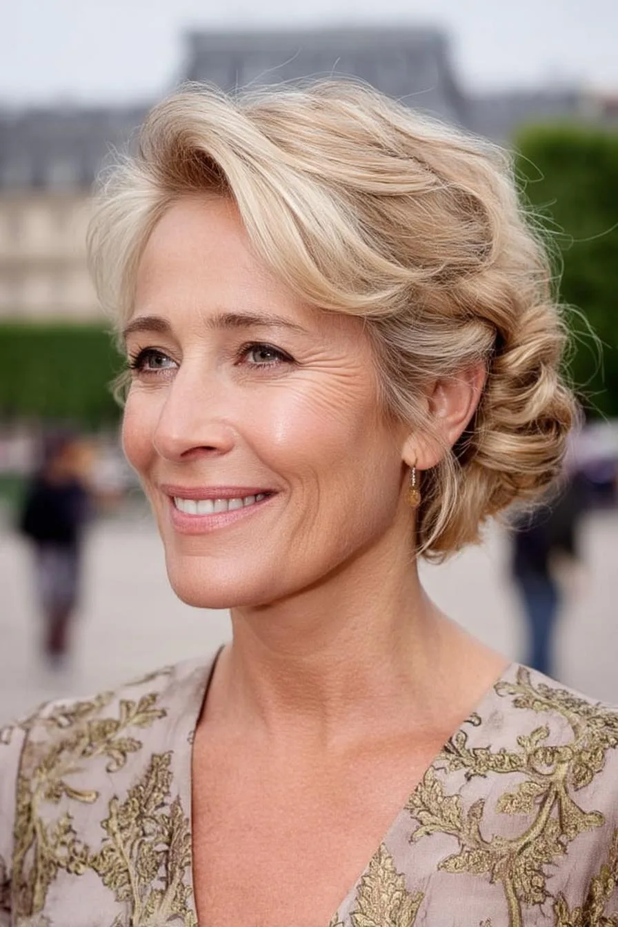 Blonde Waves Timeless Elegance