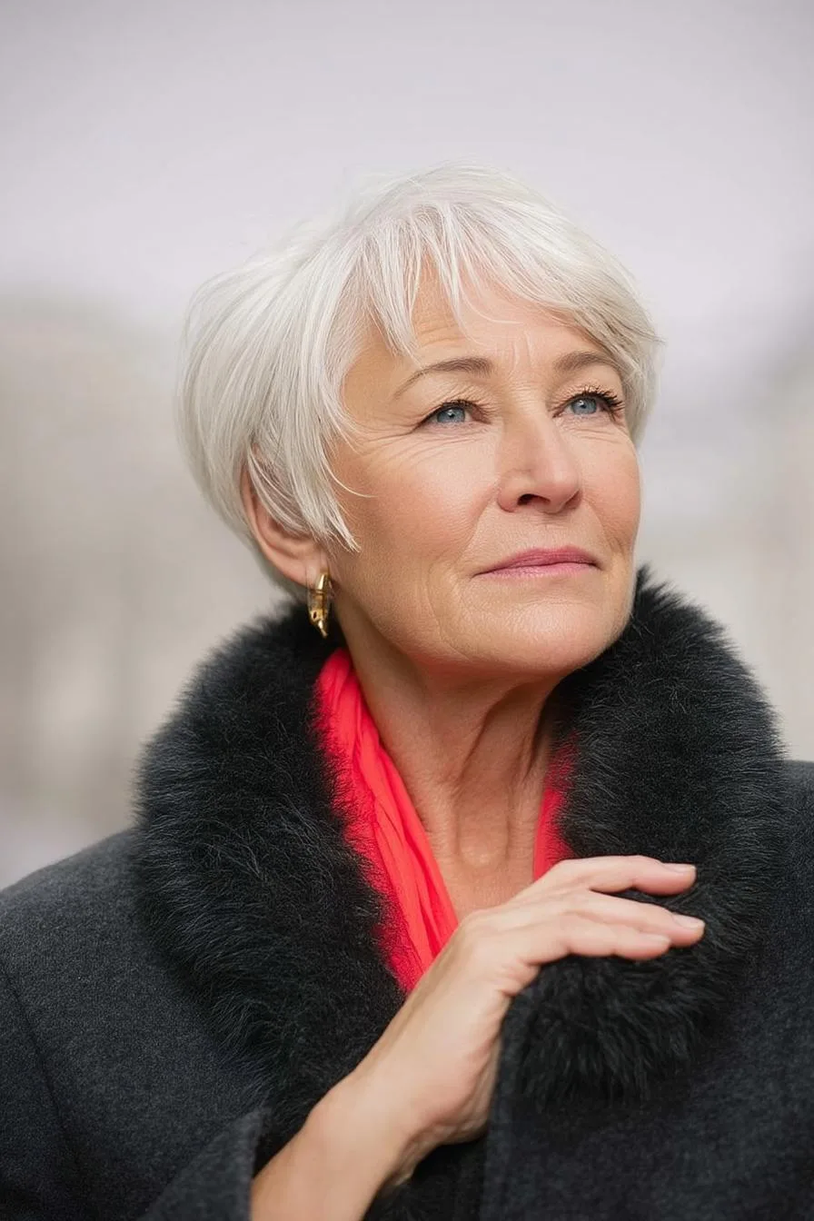 Chic Pixie Elegance Unveiled