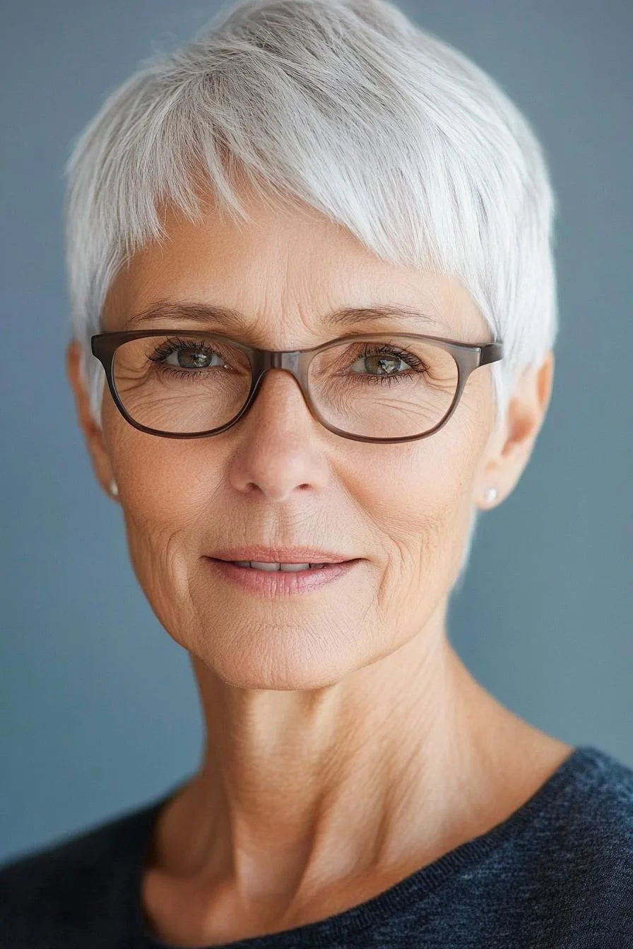 Chic Textured Pixie Style