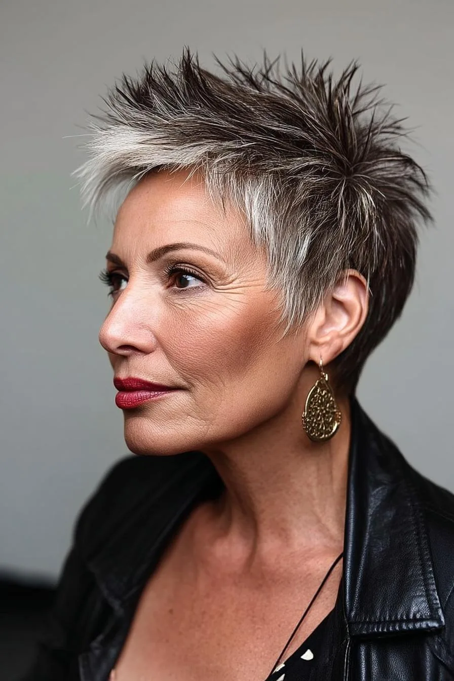 Edgy Pixie Bold Style