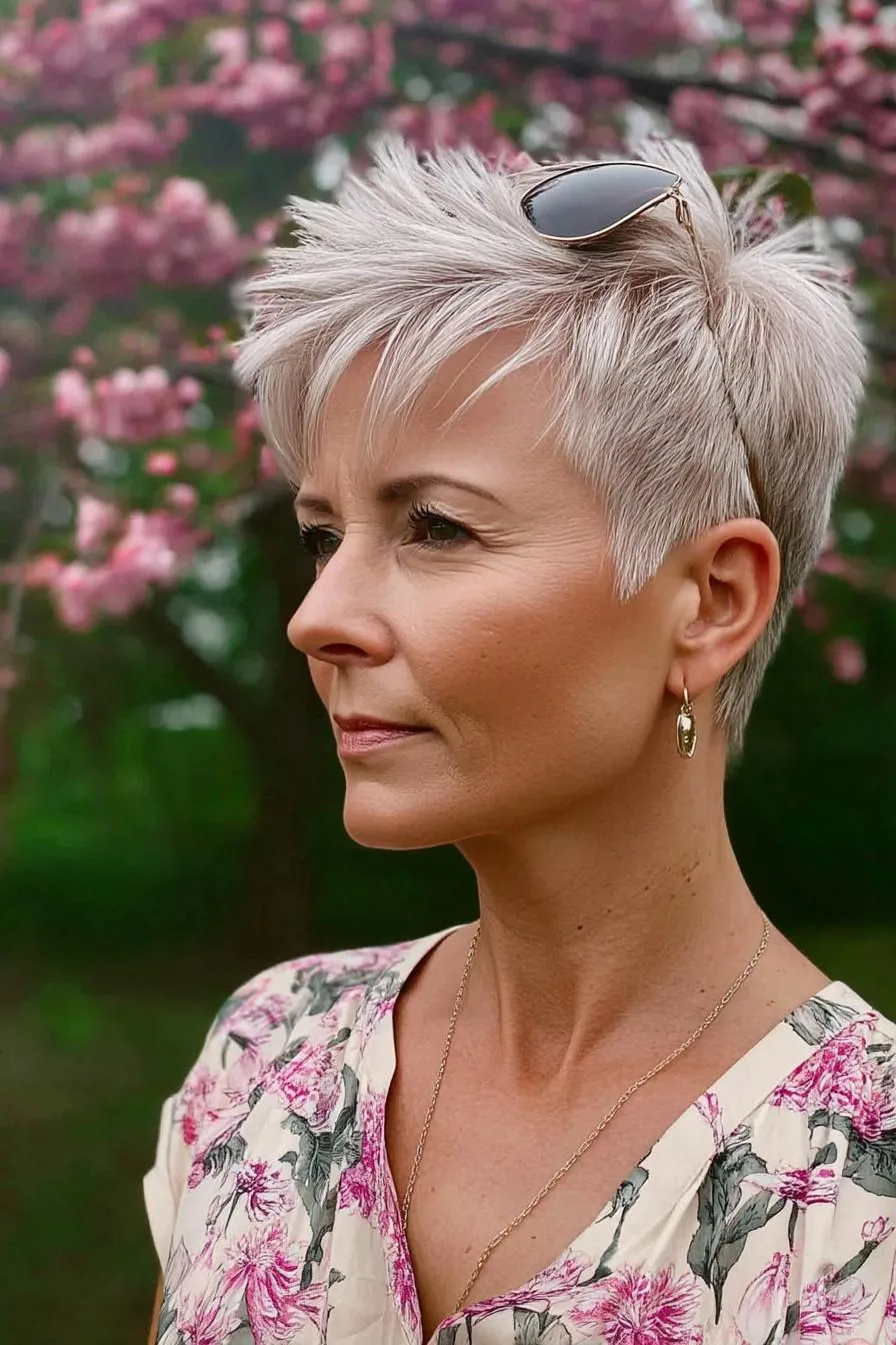 Edgy Textured Pixie Vibes