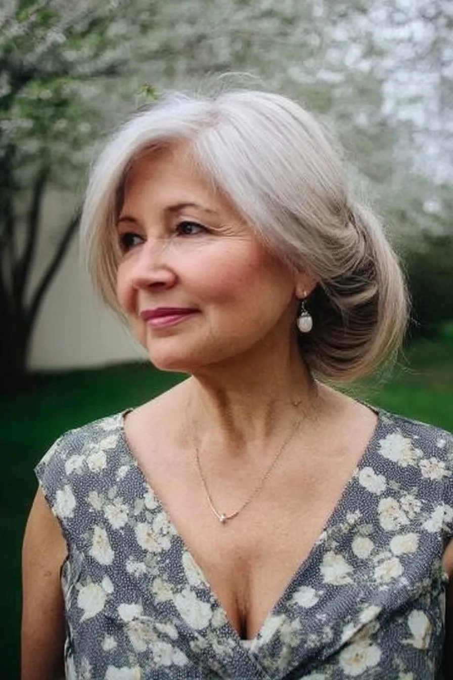 Elegant Silver Gray Style