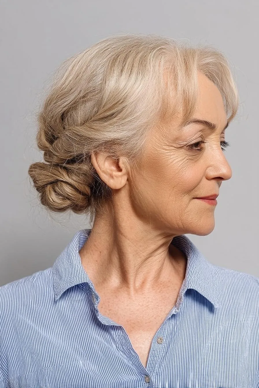 Elegant Soft Updo Style