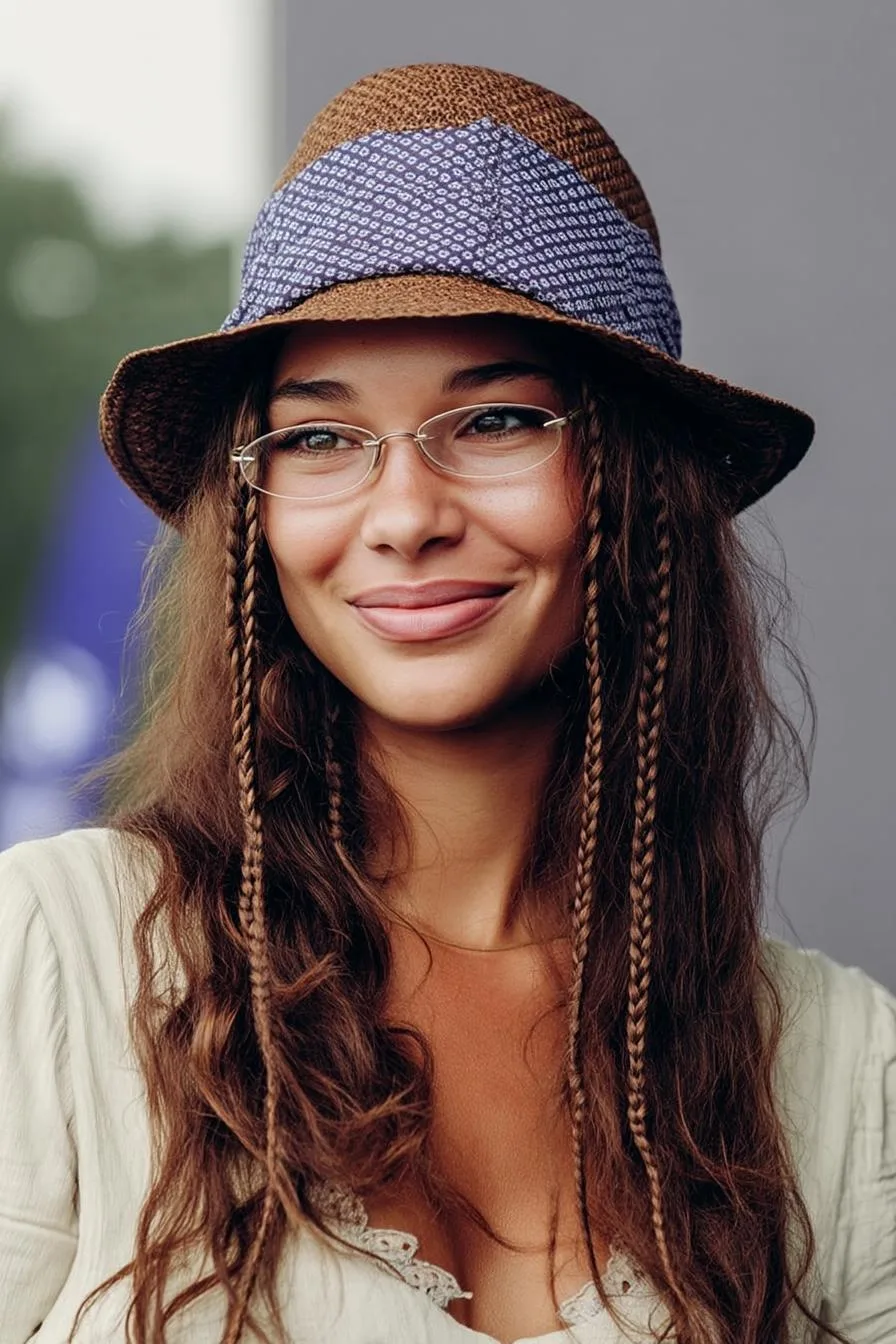 Flowing Waves and Braids