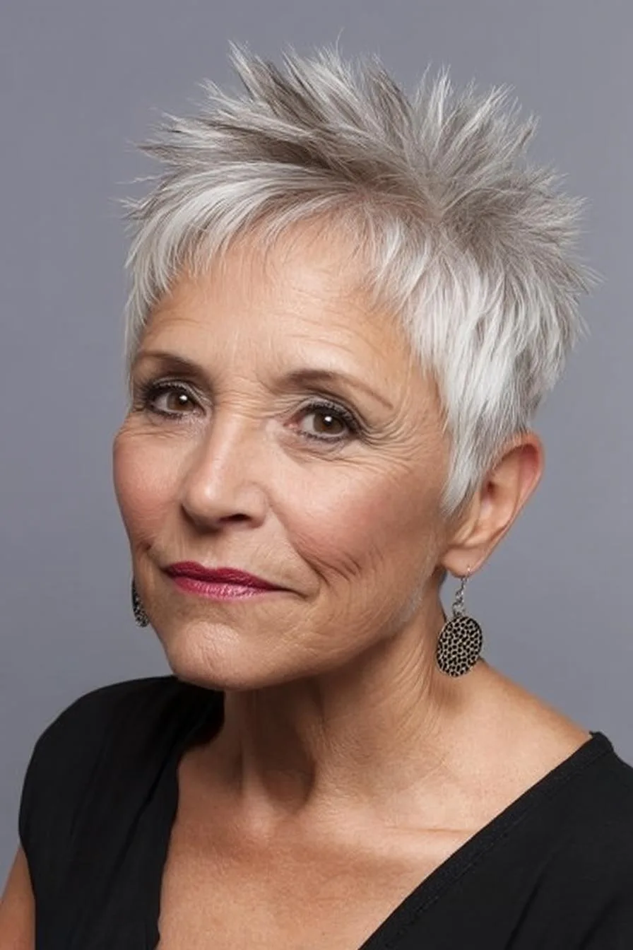 Fresh Textured Pixie Cut