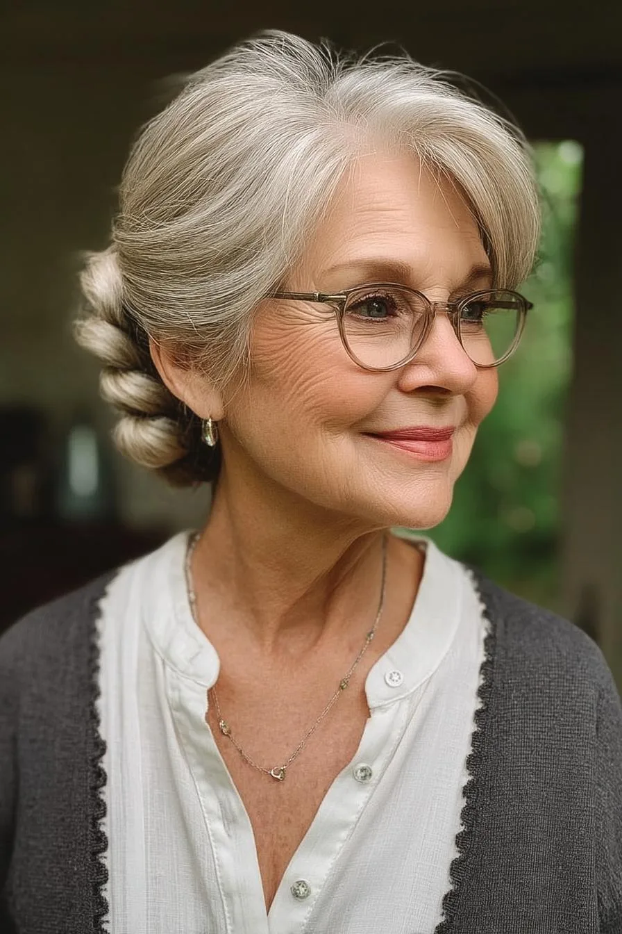 Graceful Silvery Elegance