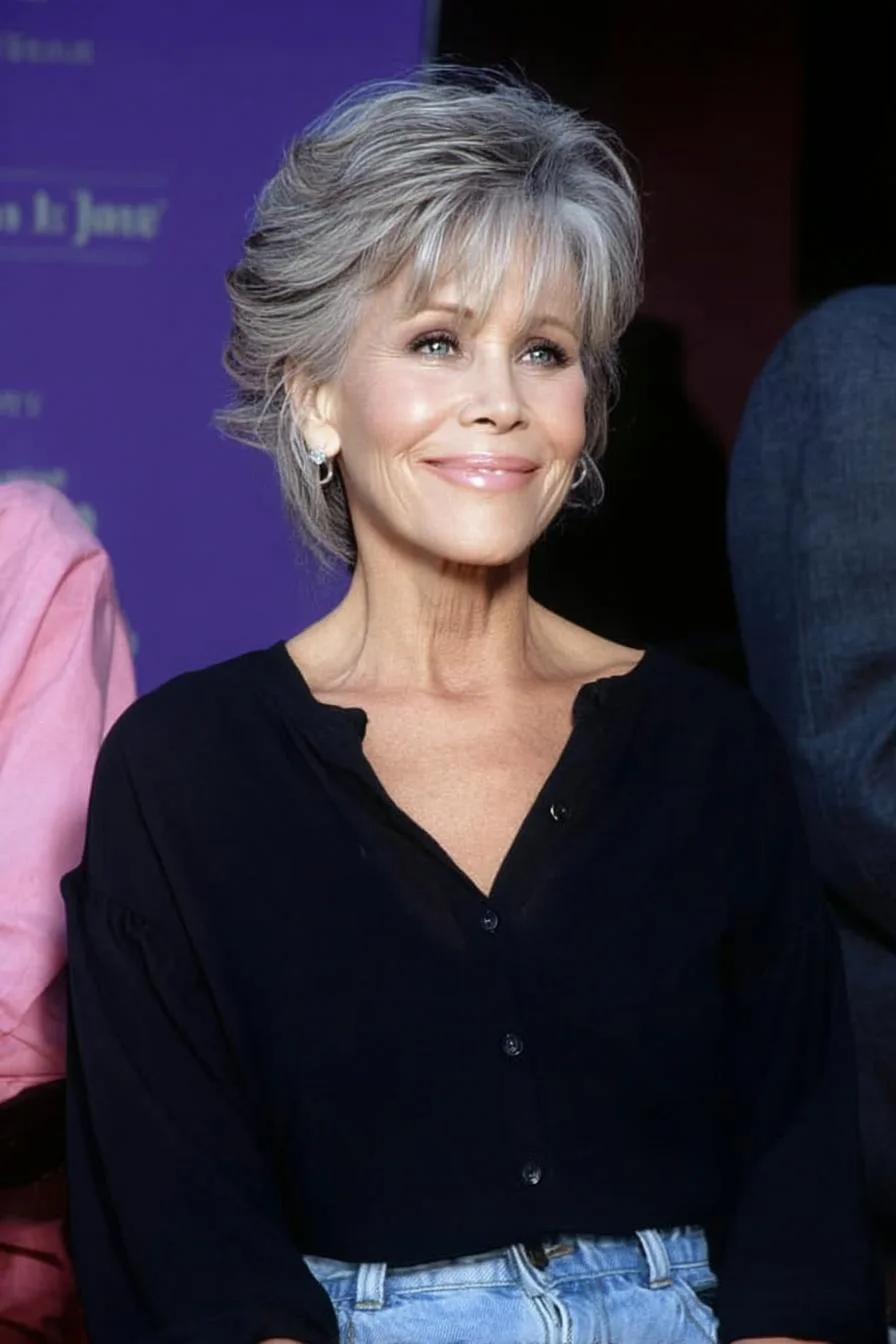Gray Layered Elegance