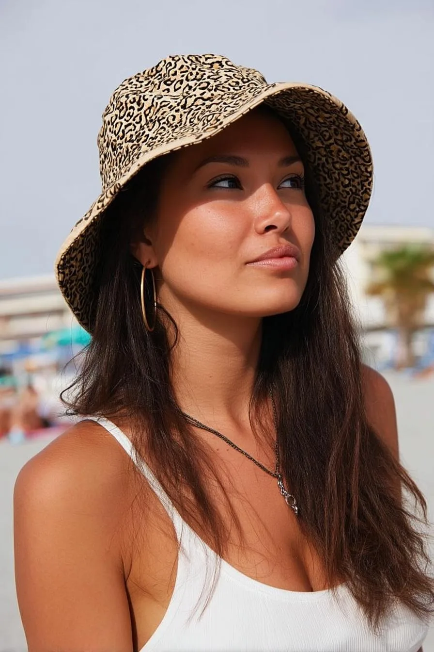 Leopard Hat Style Icon