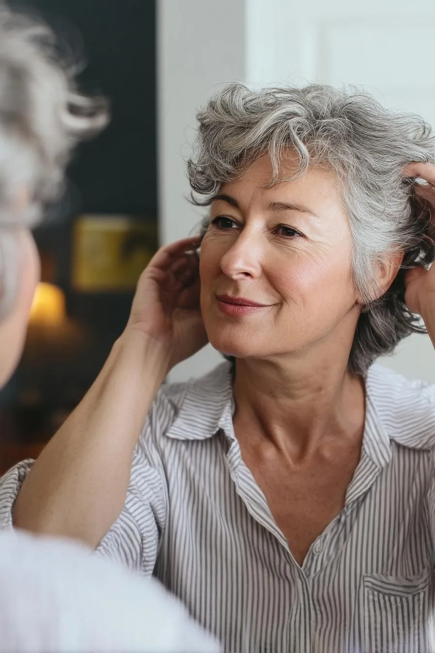 Not Covering White Hair