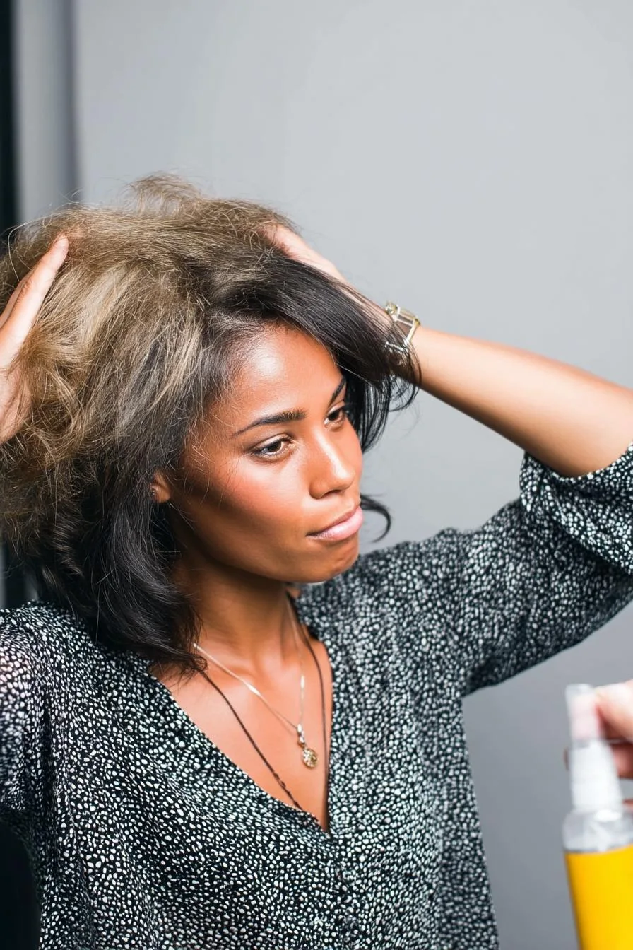 Overly Styled Hair