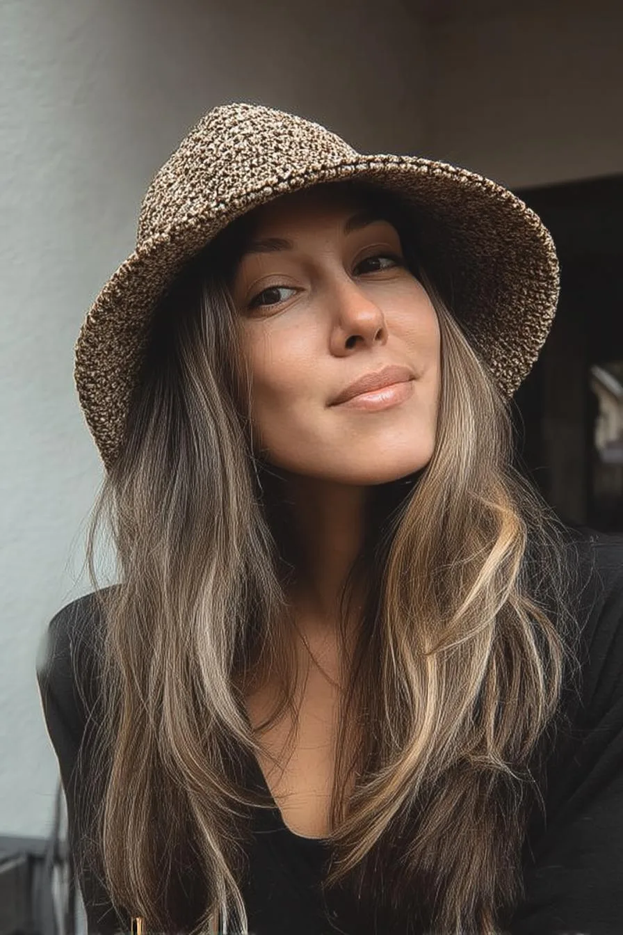 Radiant Flowing Hair