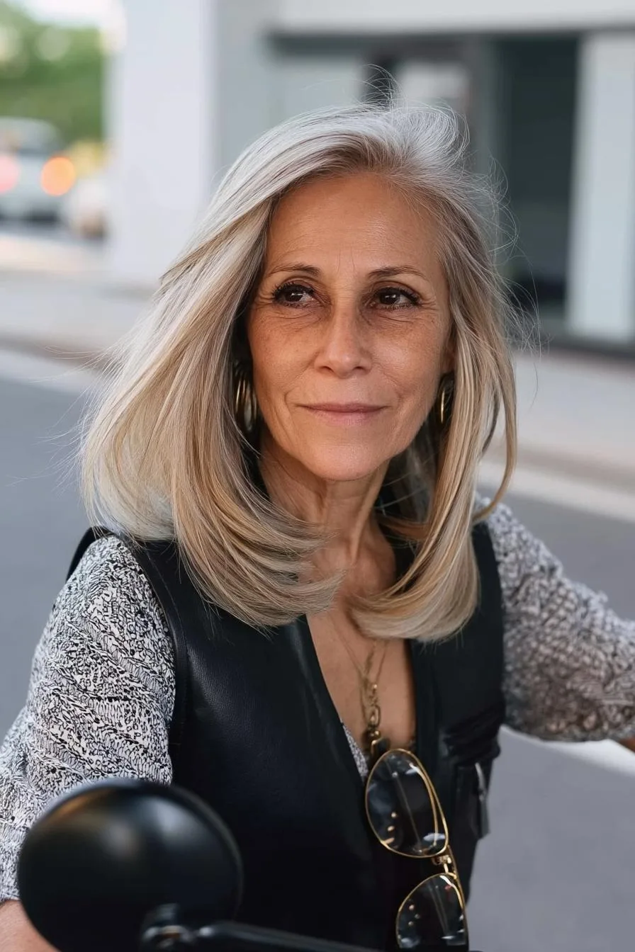 Silver Blonde Elegance