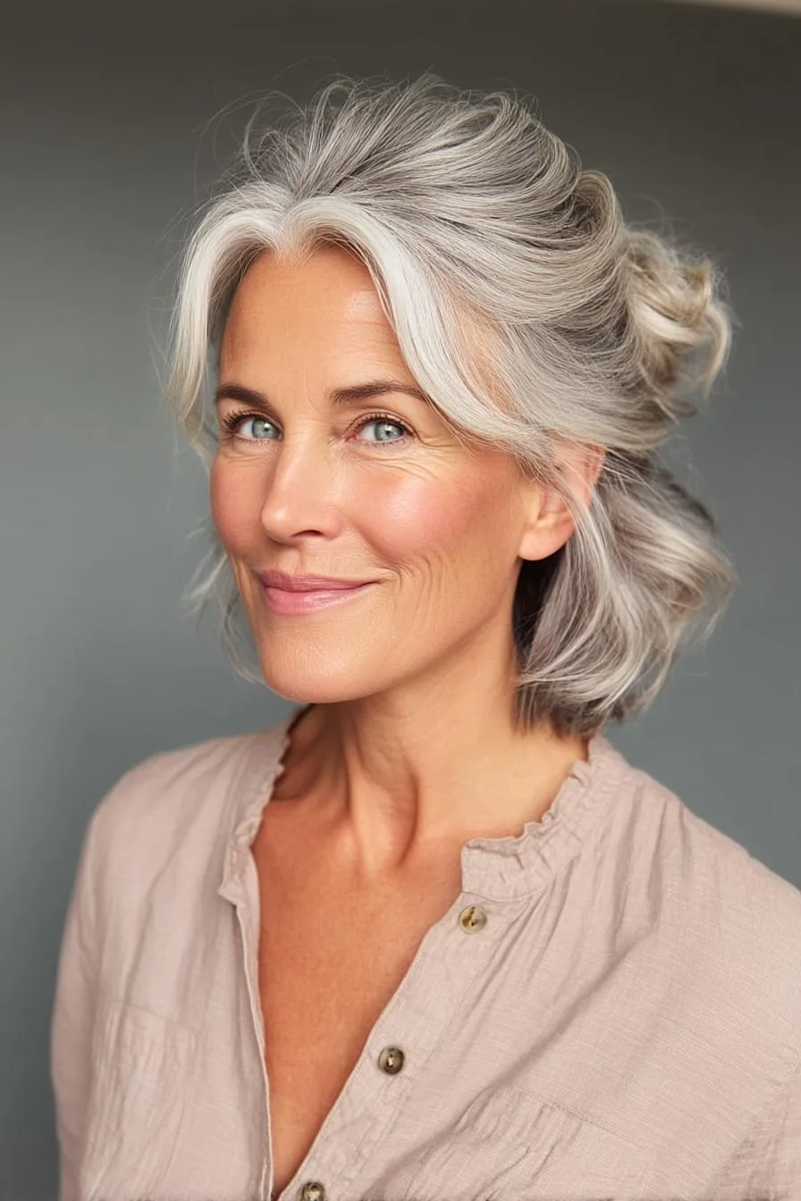 Silver Waves Gracefully Flow
