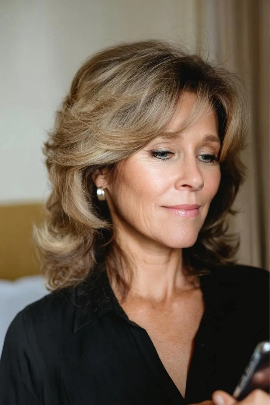 Soft Waves and Side Bangs