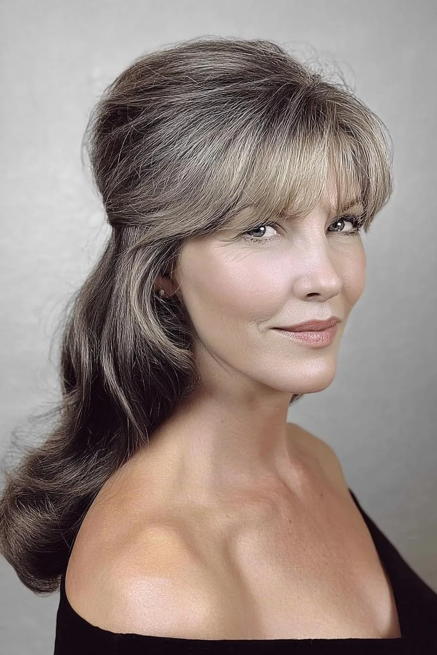 Timeless Elegant Wavy Hairstyle