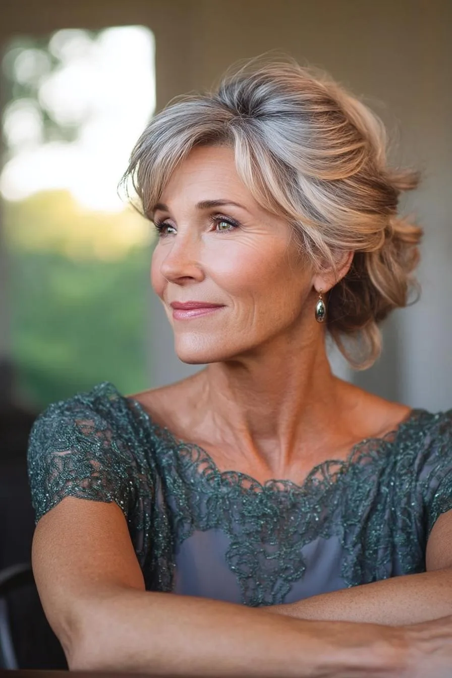 Timeless Graceful Updo Elegance