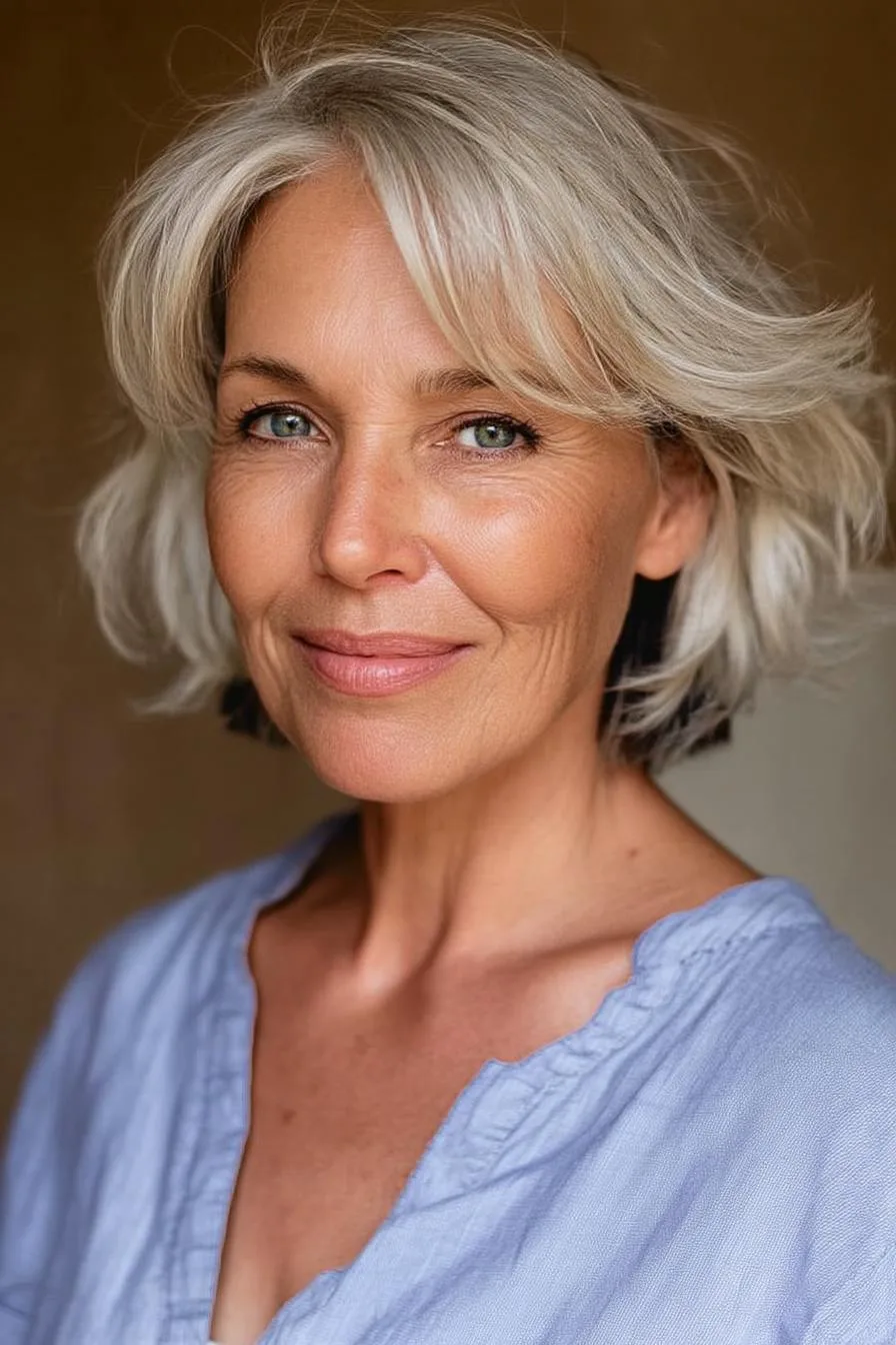 Timeless Silver Blonde Beauty