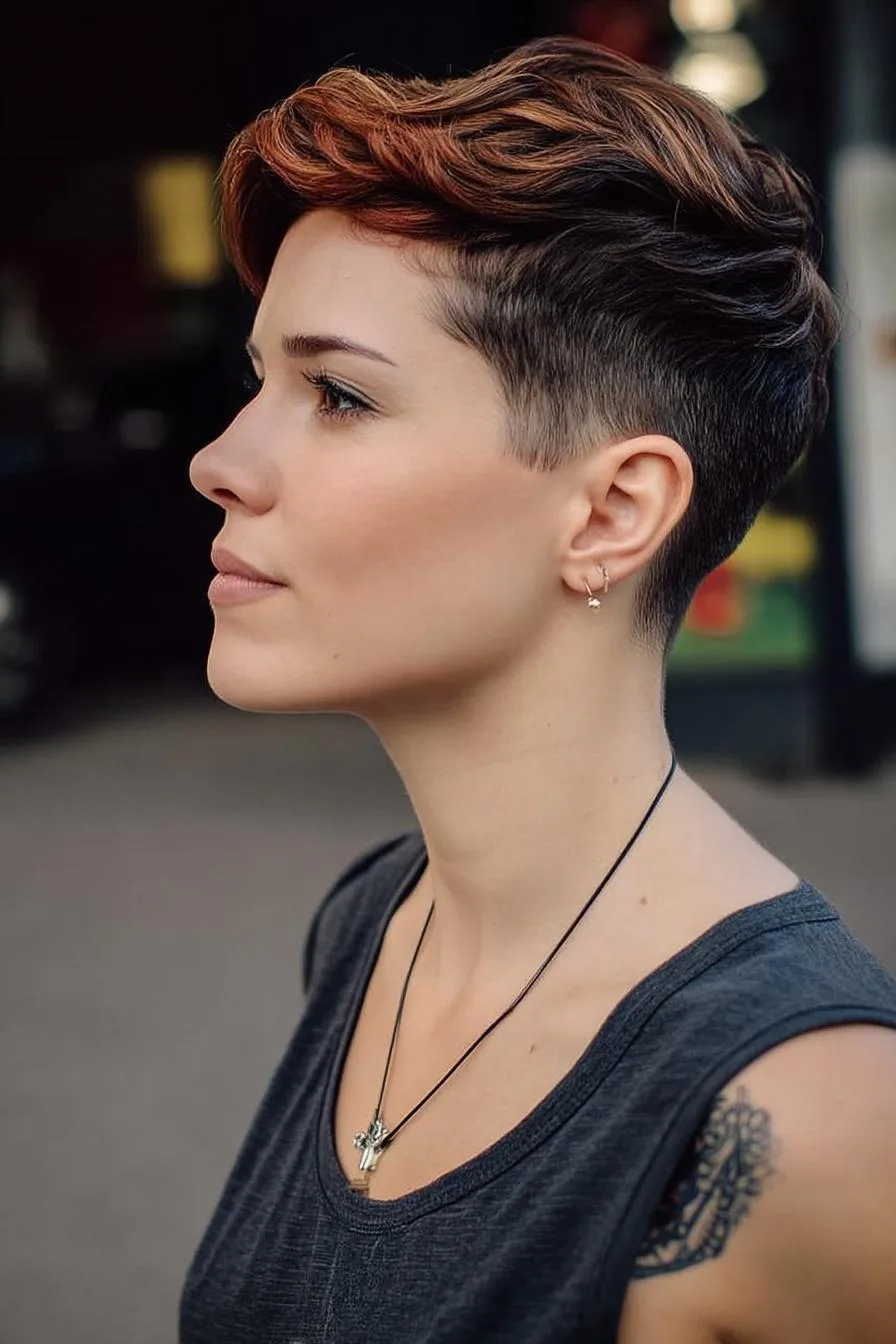 Wavy Undercut Bold Style