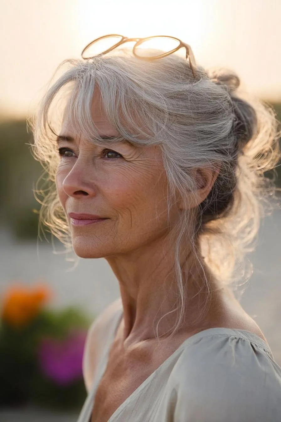 Windswept Graceful Beauty