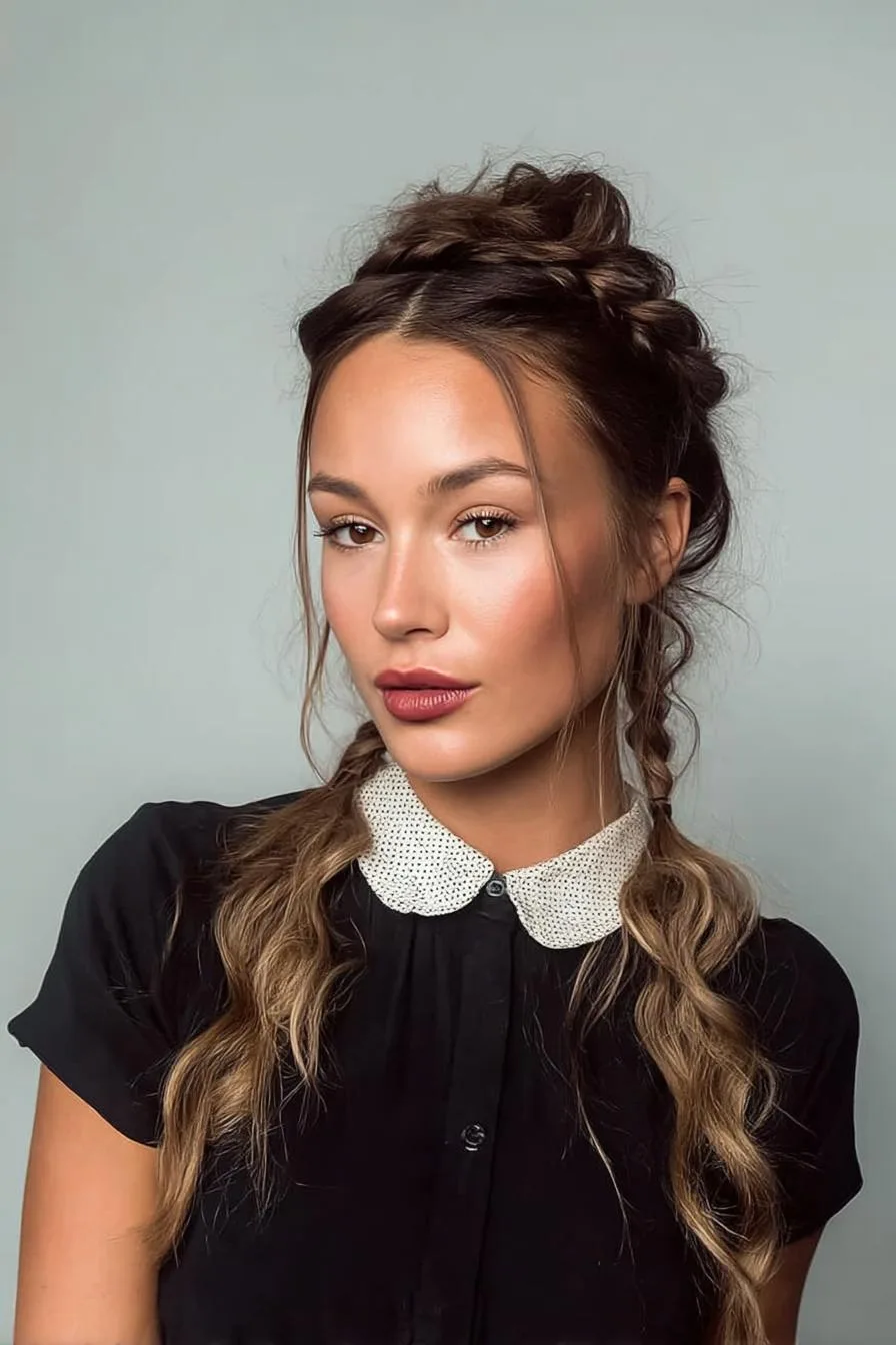 Braided Elegance in Waves