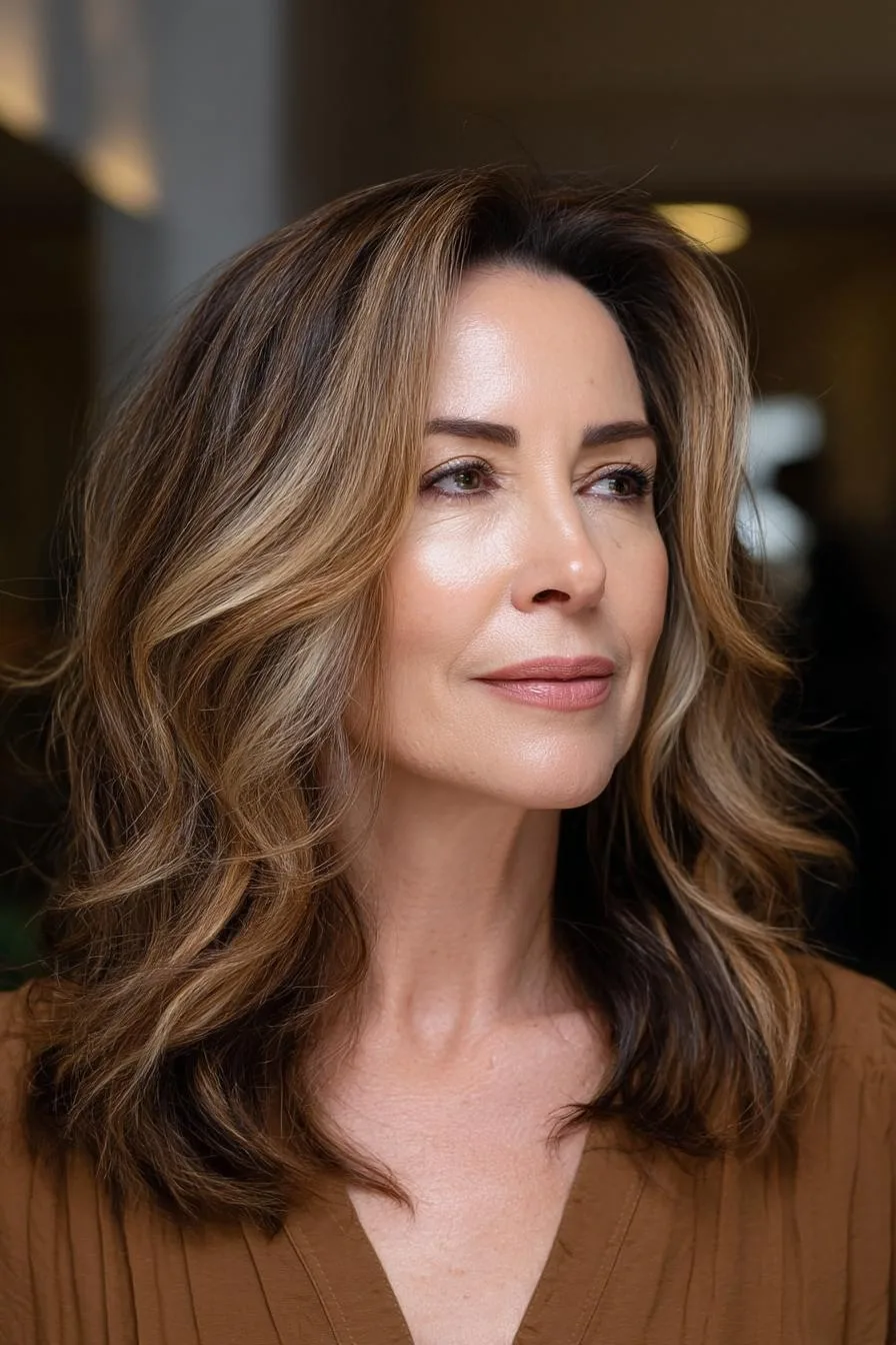 Caramel Waves of Beauty