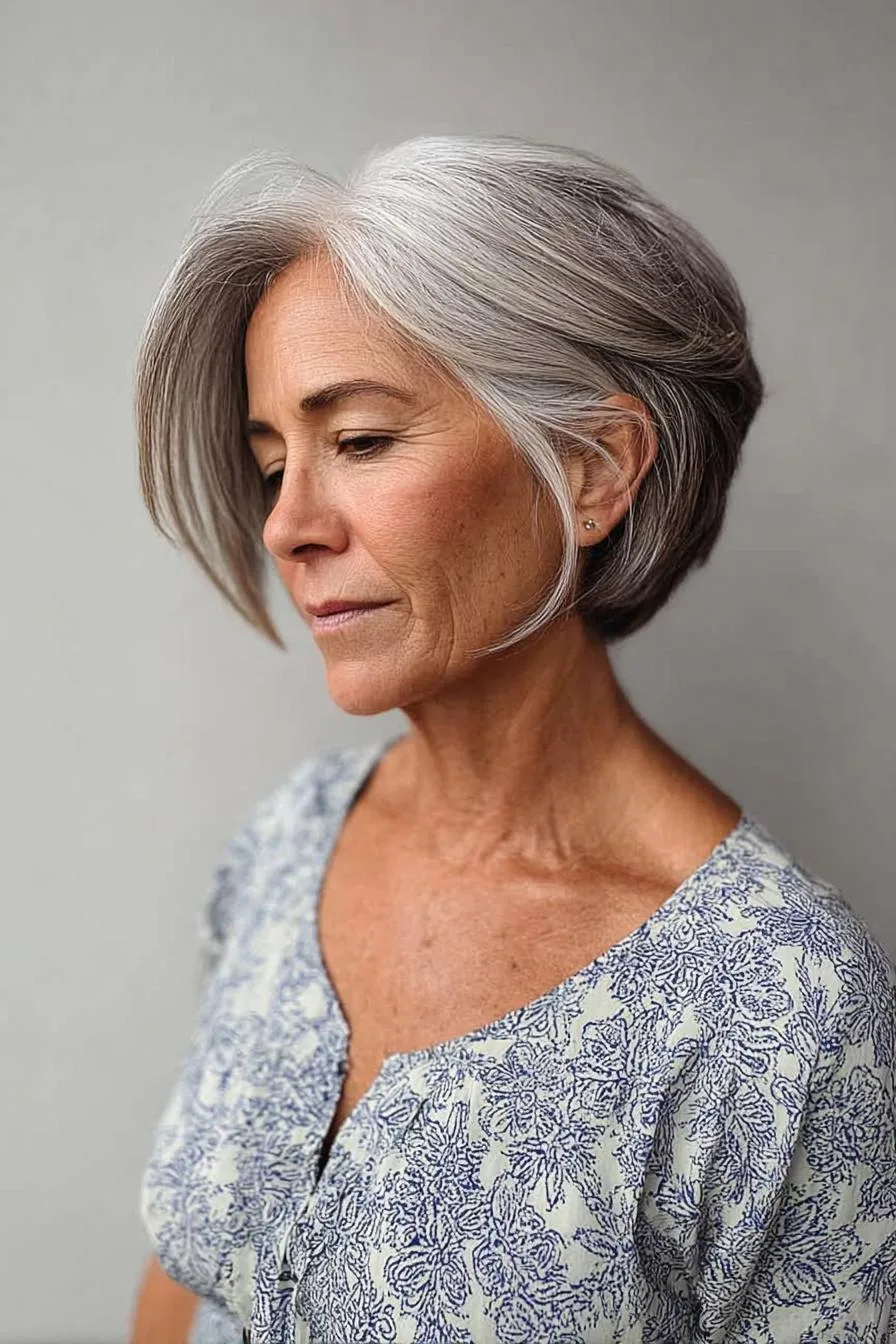 Silver Elegance Layered Beauty