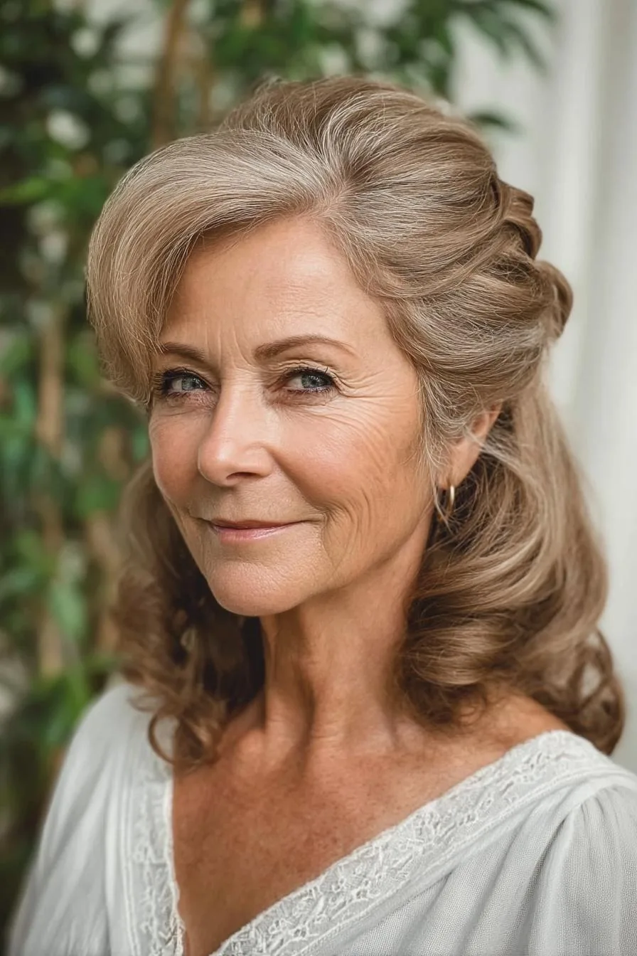 Timeless Elegant Curly Beauty
