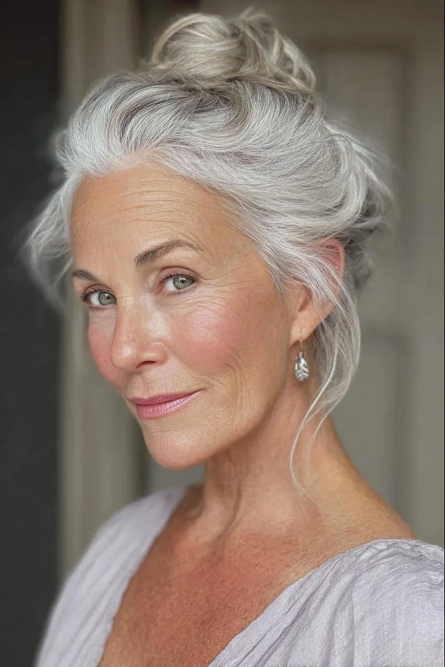 Elegant Silver Gray Beauty